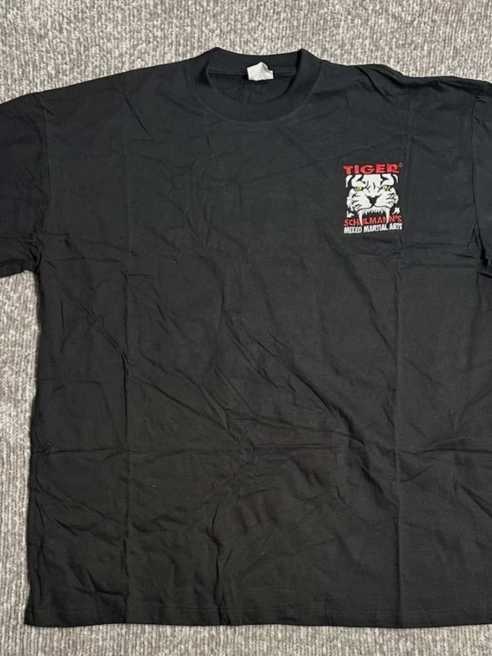 Tiger Schulmann's Karate Mixed Martial Arts Black T-Shirt XL